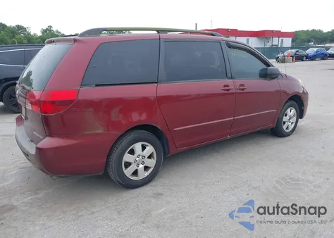 2005 Toyota Sienna Ce/Le из США, поврежденный, VIN 5TDZA23C25S360607